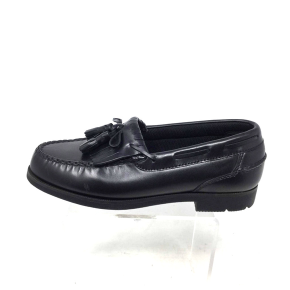 Hunter's Bay Shoes Hunters Bay Mens Shoes Sz Us 7 Black Loafers